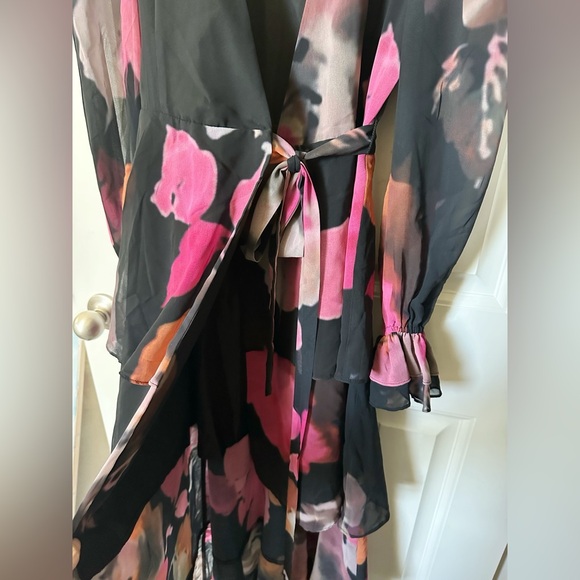 Anthropologie Hutch Bardot Wrap Maxi Dress - Picture 10 of 10